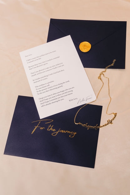 Make Your Future Self Proud Necklace