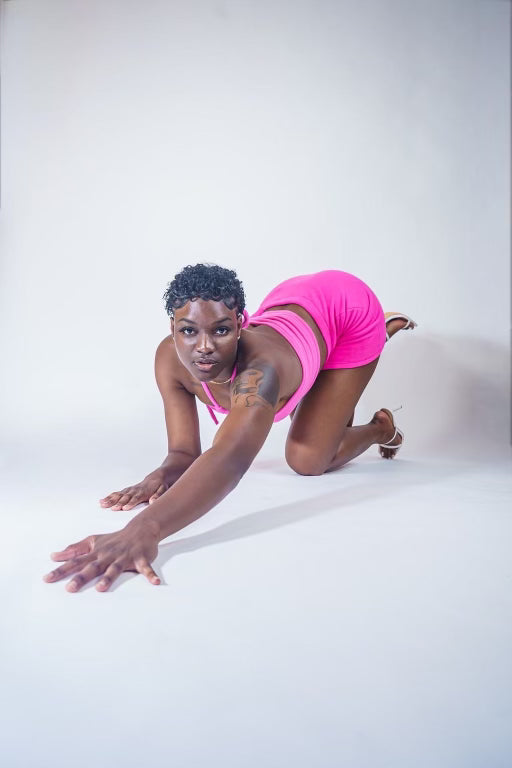 Baddie Me Pink- Skirt